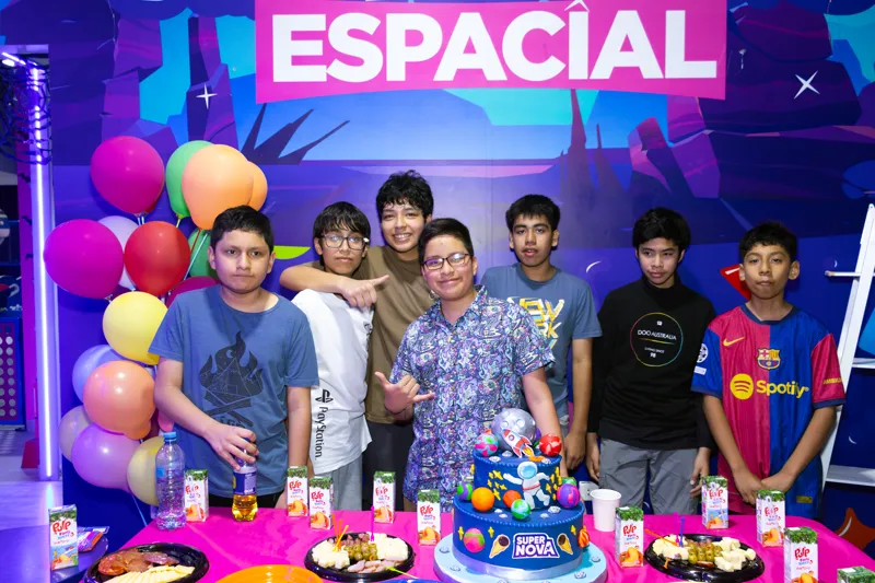Cumplea&ntilde;os en parque de diversiones